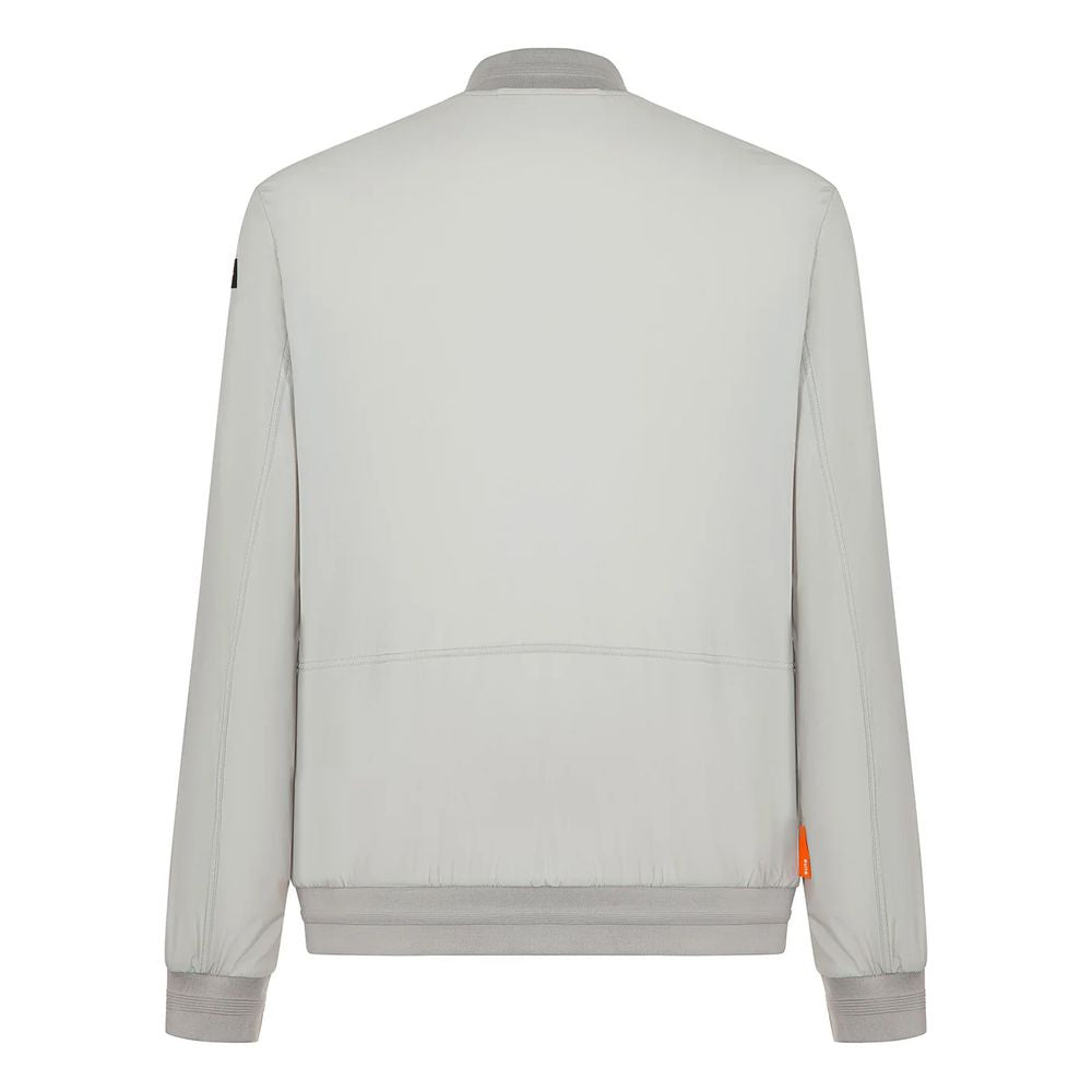 Suns Brown Nylon Men's Stretch Jacket -   -  Suns.