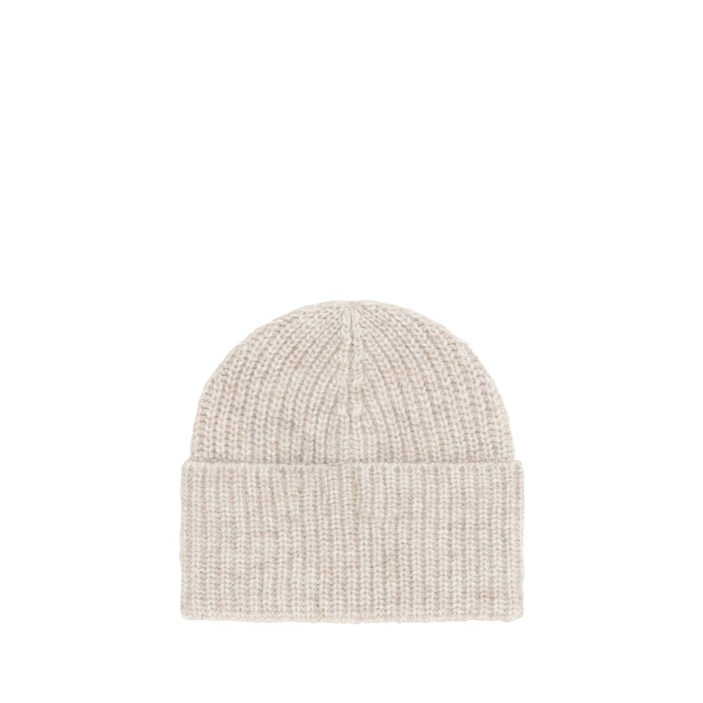 Brunello Cucinelli Wool beanie Hat -   -  Brunello Cucinelli.