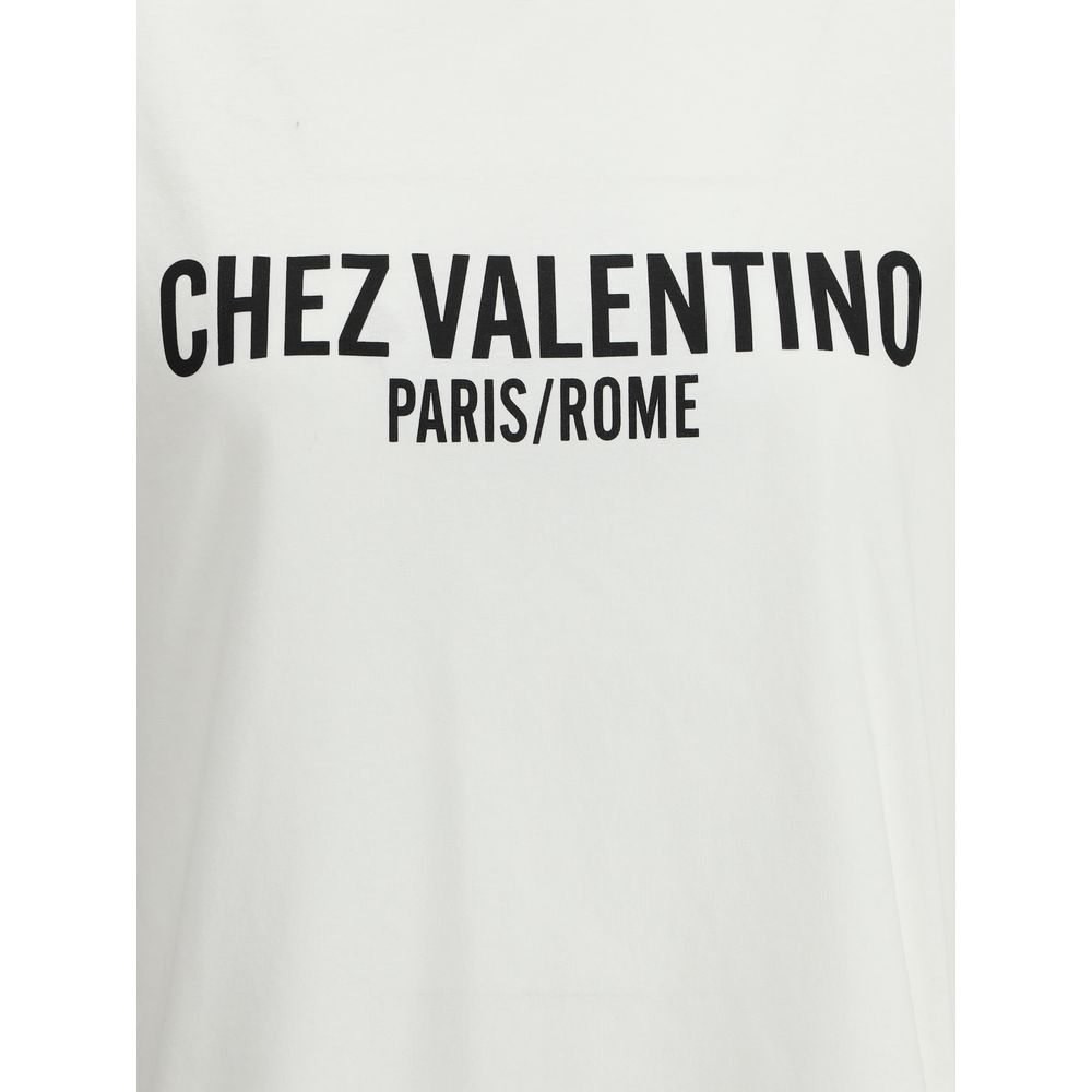 Valentino Logo's cotton T-shirt -   -  Valentino.