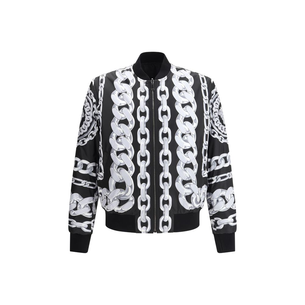 Versace Reversible Bomber Jacket -   -  Versace.