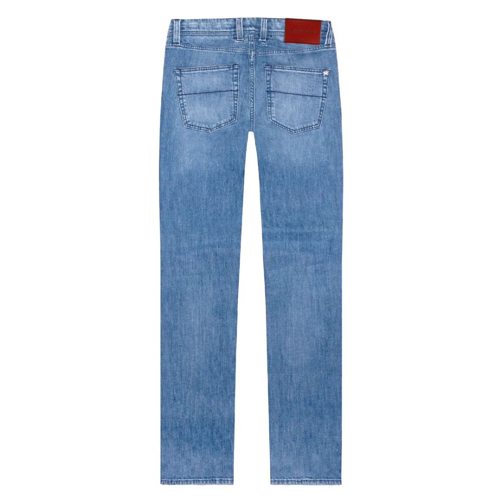 Tramarossa Blue Cotton Jeans & Pant -   -  Tramarossa.