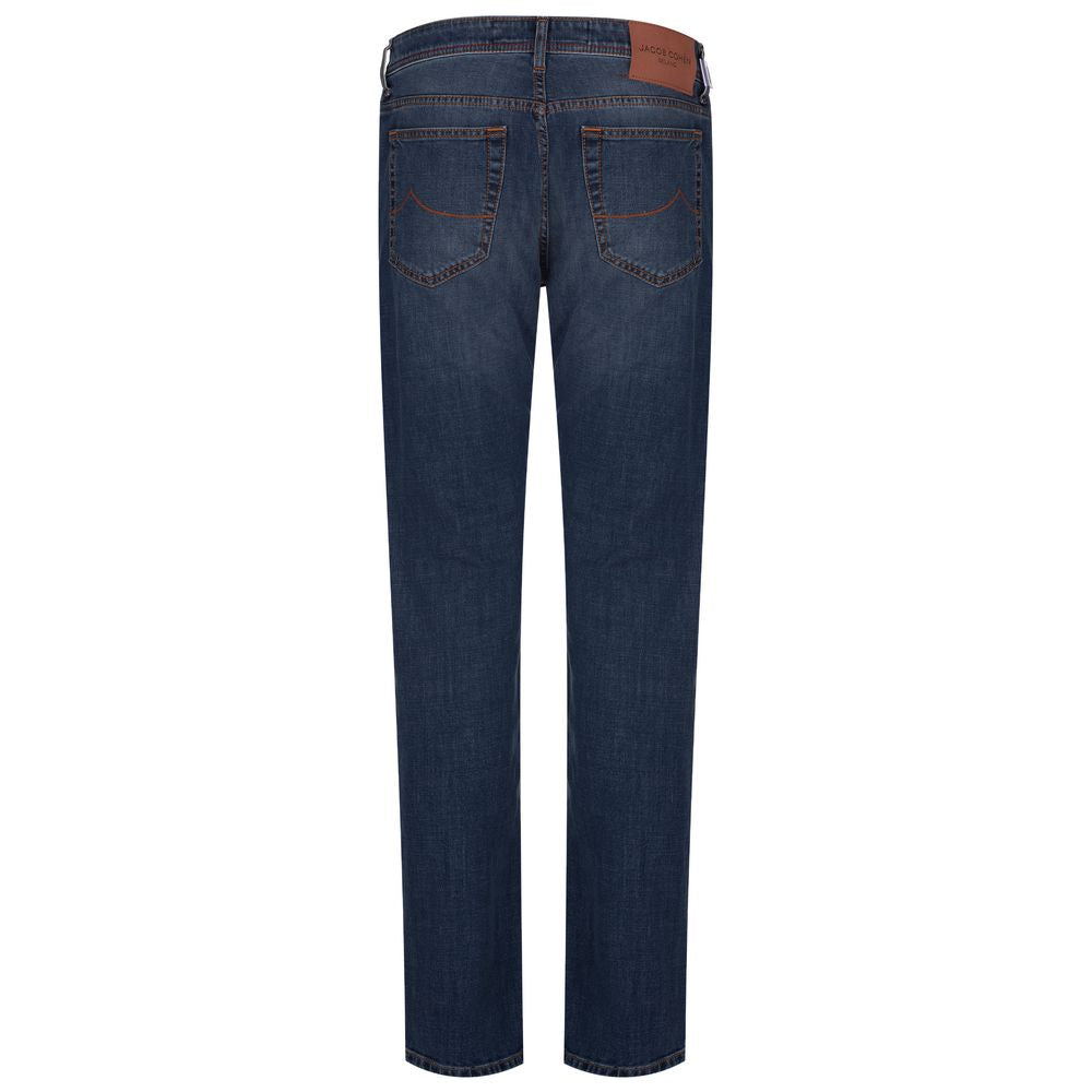 Jacob Cohen Blue Cotton Jeans & Pant -   -  Jacob Cohen.