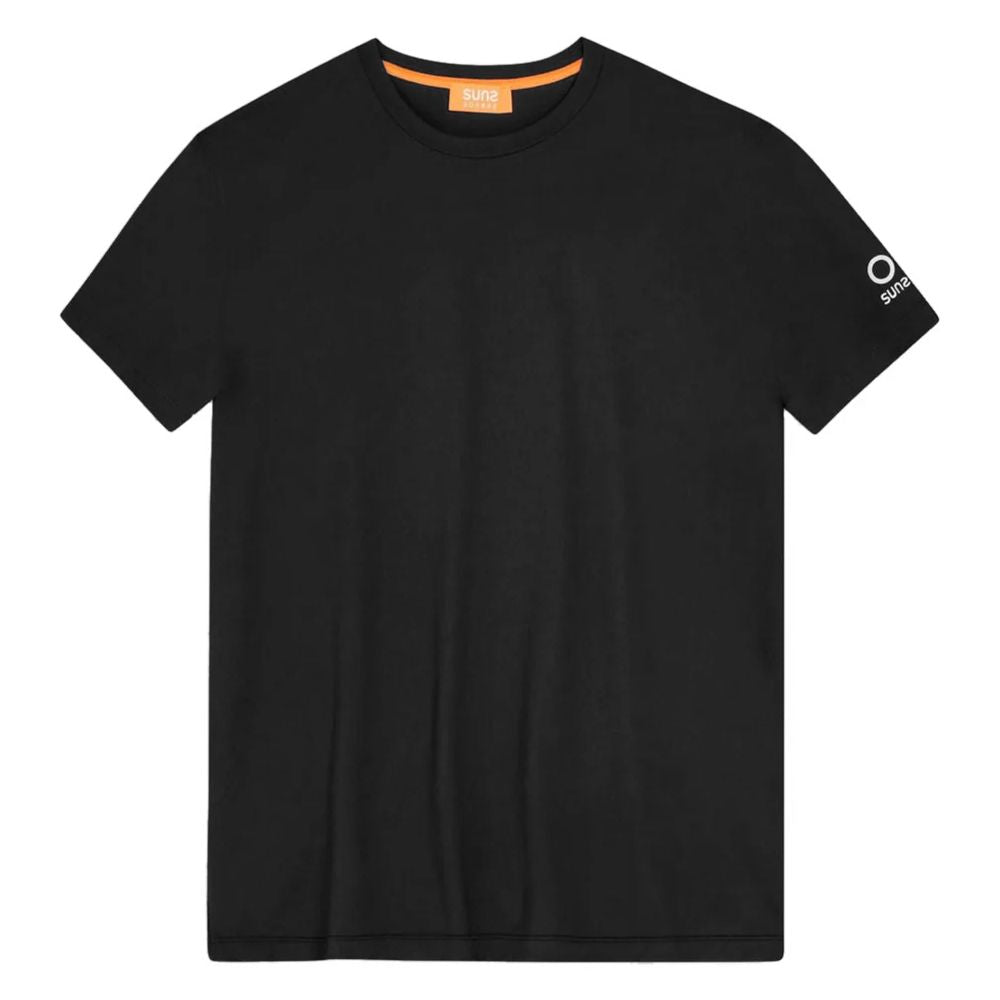 Suns Black Nylon T-Shirt -   -  Suns.