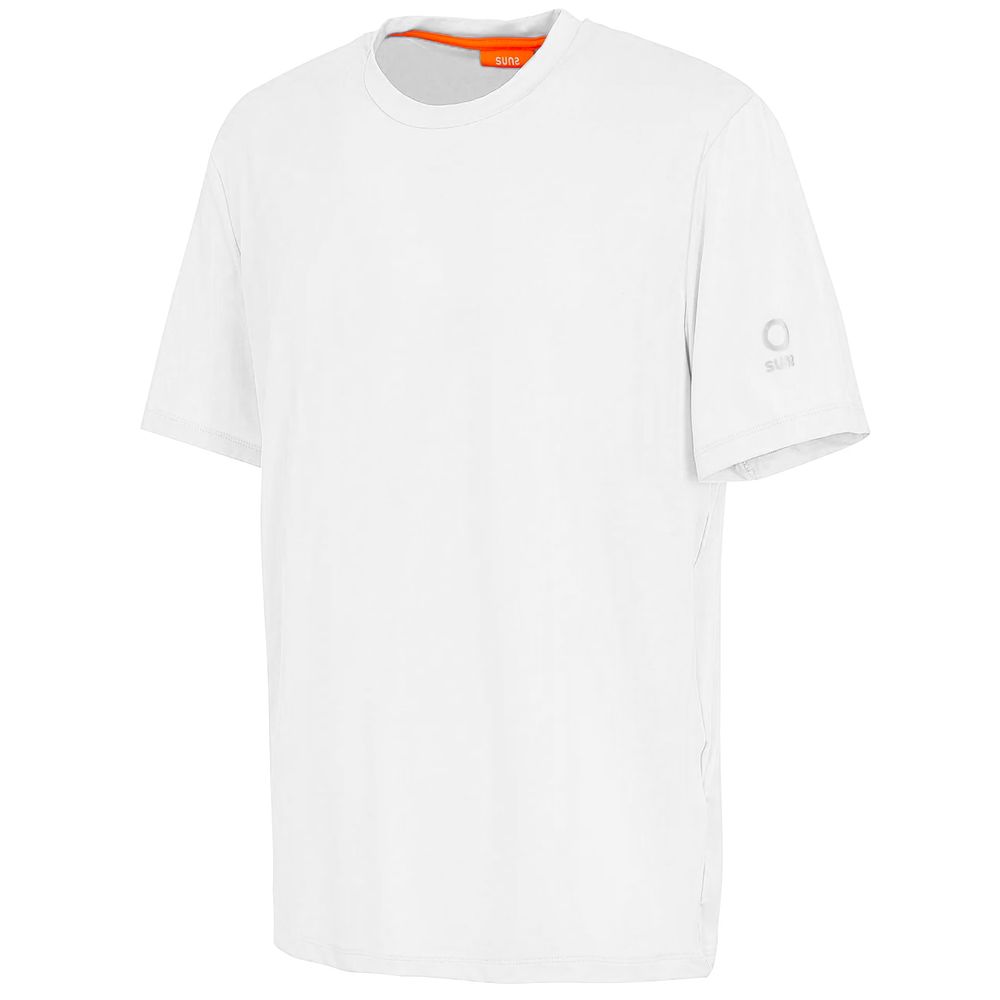 Suns White Nylon T-Shirt -   -  Suns.