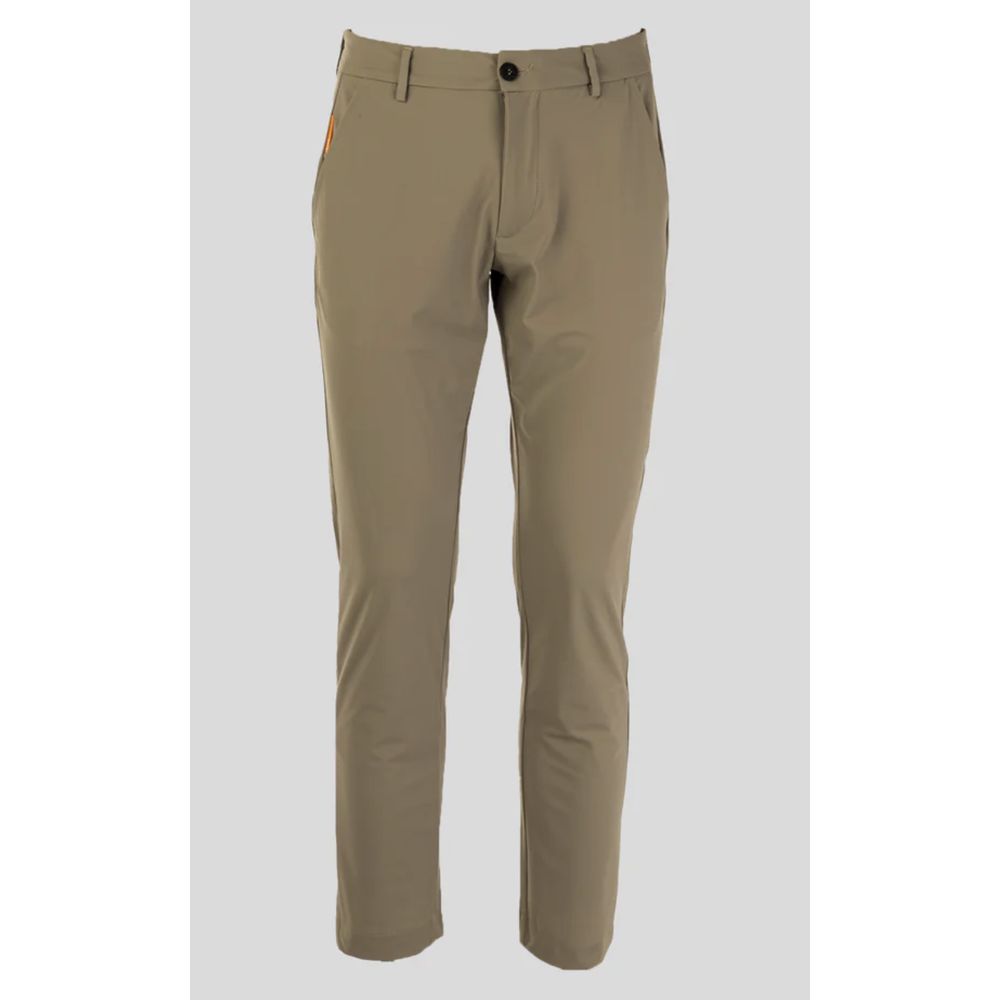 Suns Beige Nylon Jeans & Pant -   -  Suns.