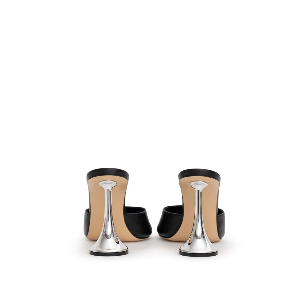 Coperni Black Leather Sandal -   -  Coperni.