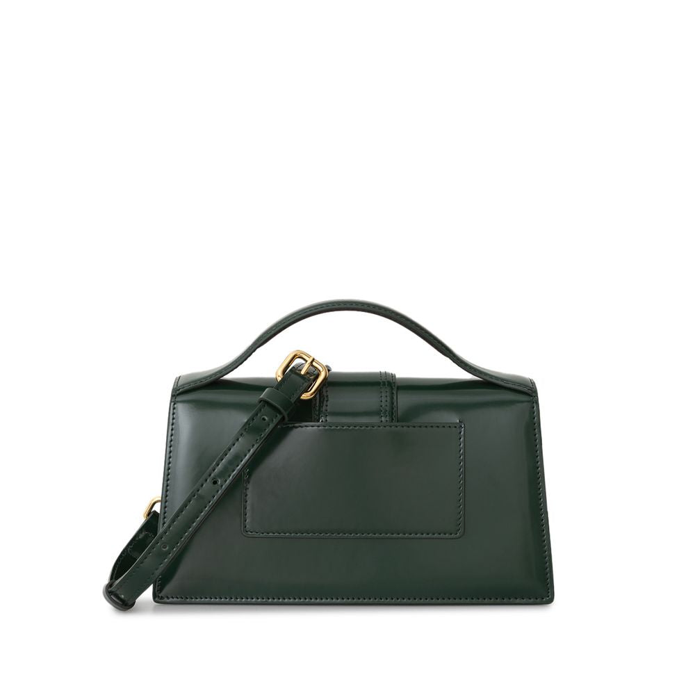 Jacquemus Green Leather Shoulder Bag -  Luxury Shoulder Bag for Women -  Jacquemus.