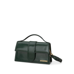 Jacquemus Green Leather Shoulder Bag -  Luxury Shoulder Bag for Women -  Jacquemus.
