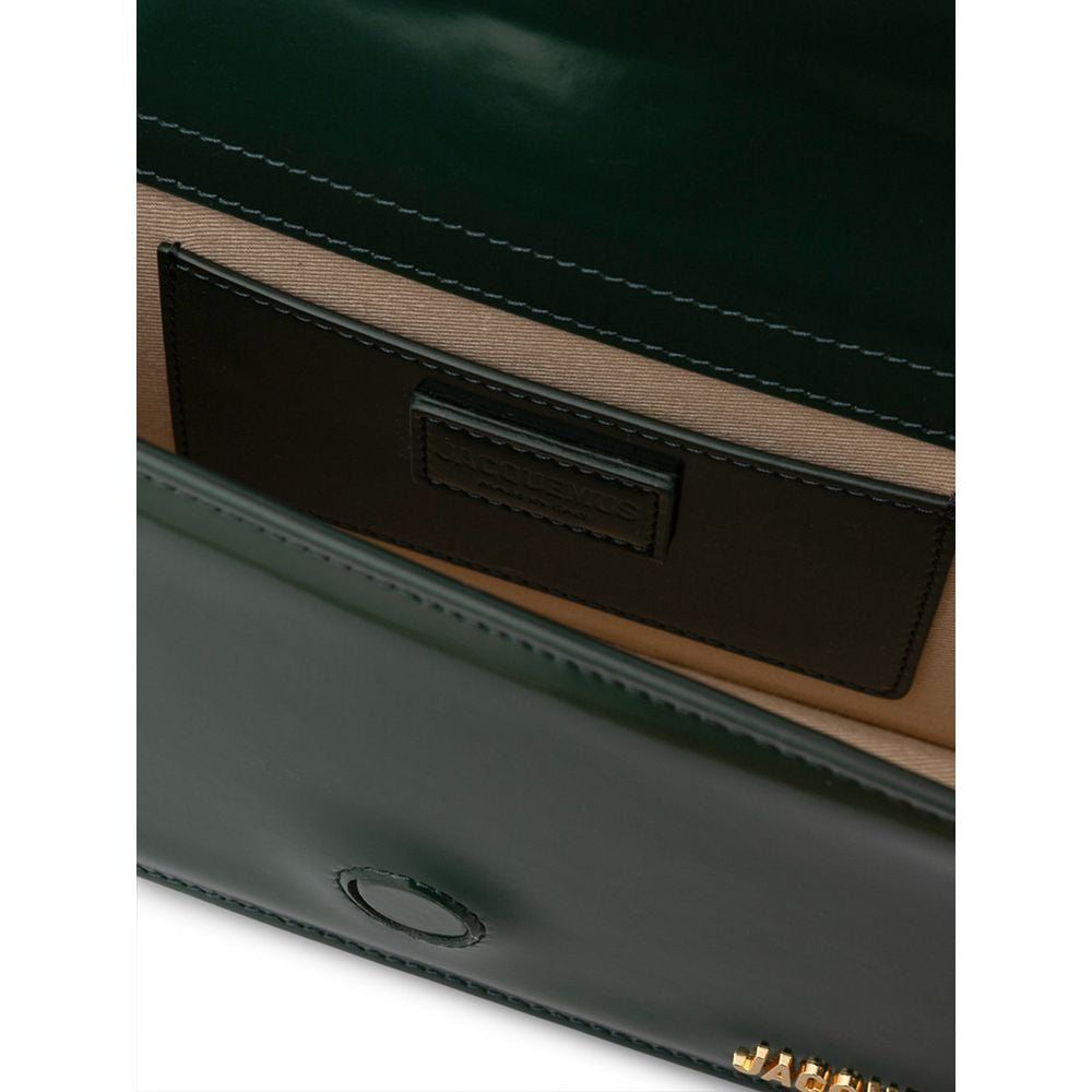 Jacquemus Green Leather Shoulder Bag -  Luxury Shoulder Bag for Women -  Jacquemus.