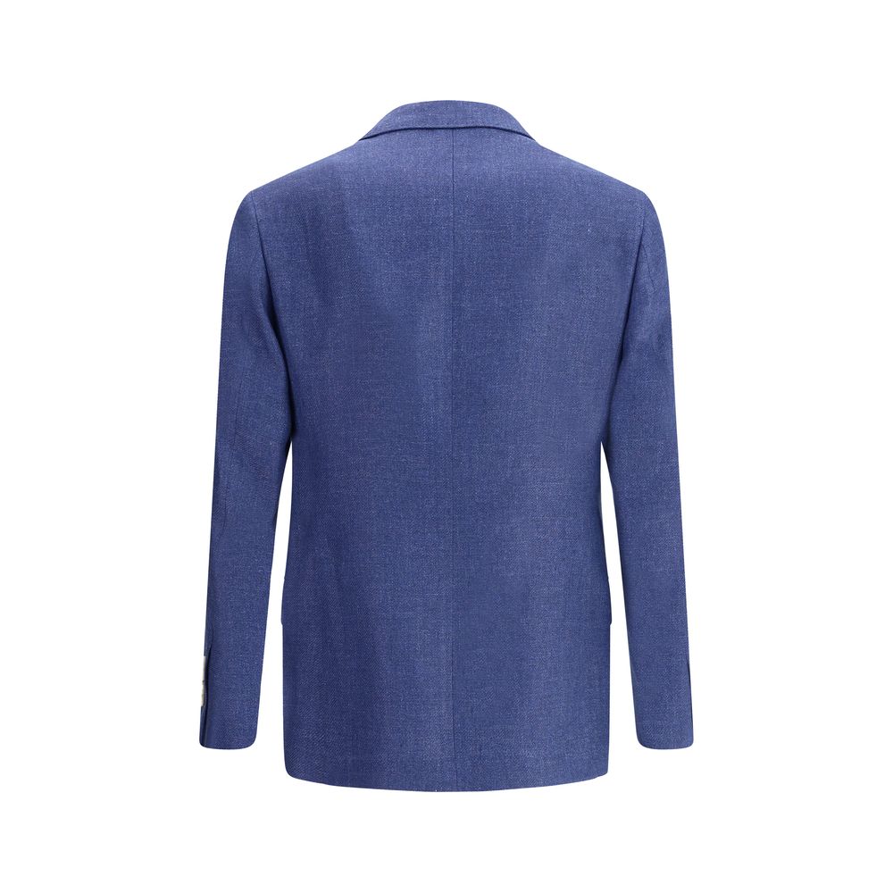 Brunello Cucinelli Linen Blazer Jacket -   -  Brunello Cucinelli.