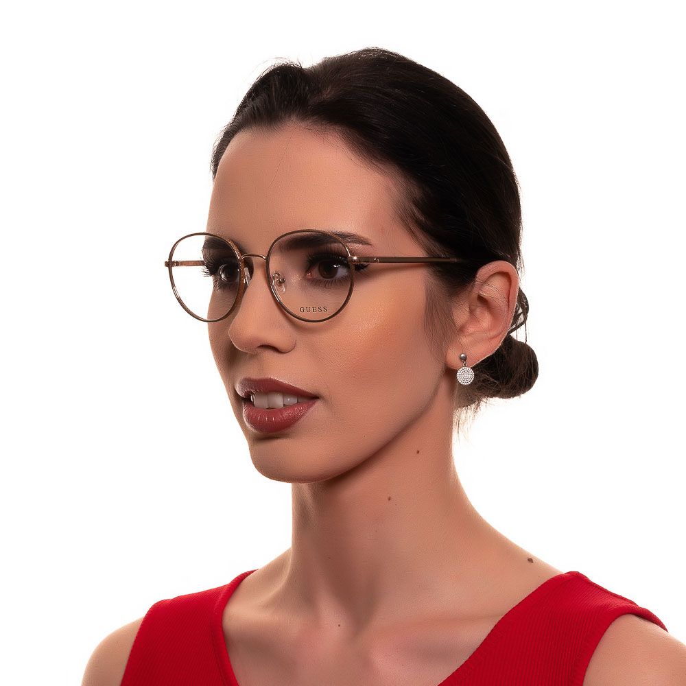 Guess Gold Women Glasses Frame -   -  Guess.