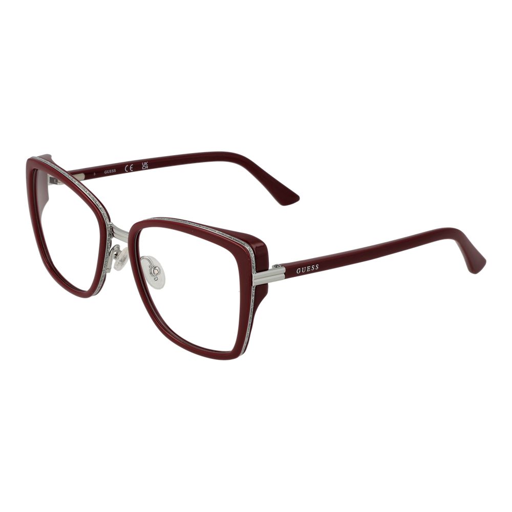 Guess Burgundy Women Optical Frames -   -  Guess.