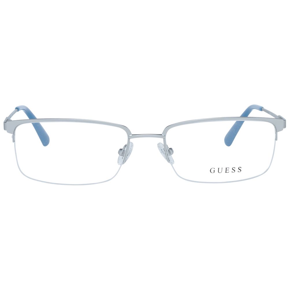 Guess Silver Men Glasses Frame -   -  Guess.