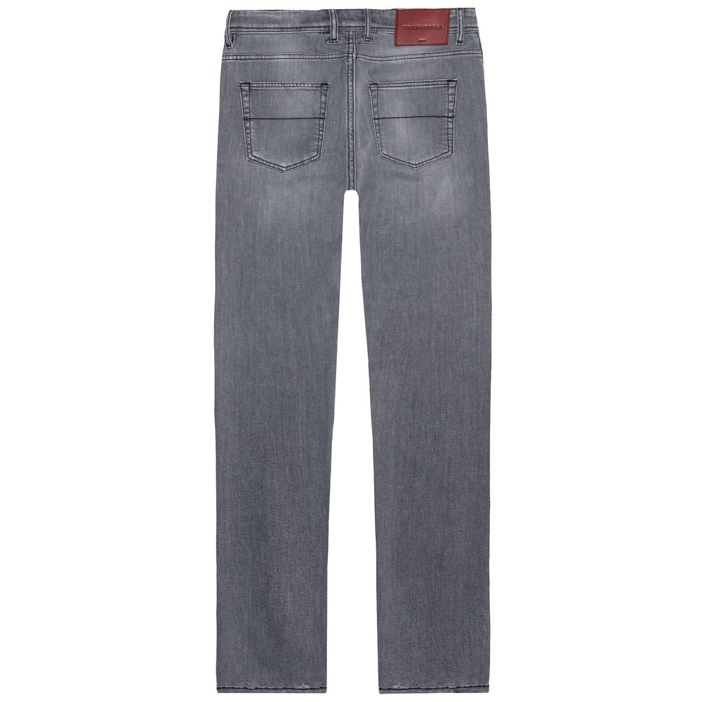 Tramarossa Gray Cotton Jeans & Pant -   -  Tramarossa.