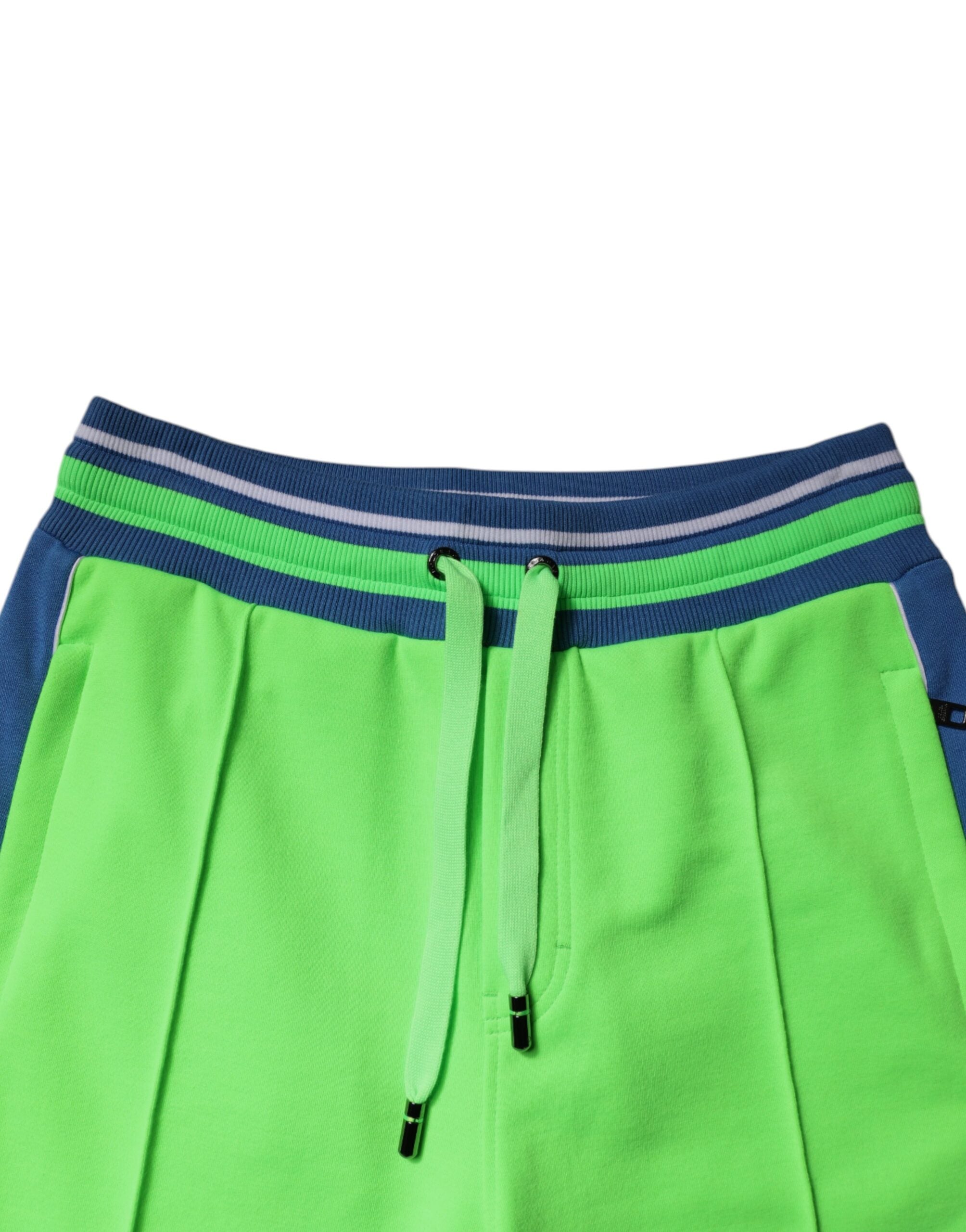 Dolce & Gabbana Green Blue Jogger Sweatpants Pants -   -  Dolce & Gabbana.