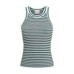 Forte_Forte Striped Tank Top -   -  Forte_Forte.