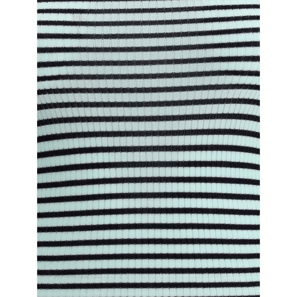 Forte_Forte Striped Tank Top -   -  Forte_Forte.