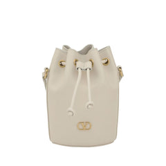 Valentino Garavani Mini Vlogo Drawstring Bucket Bag -   -  Valentino Garavani.