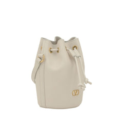 Valentino Garavani Mini Vlogo Drawstring Bucket Bag -   -  Valentino Garavani.