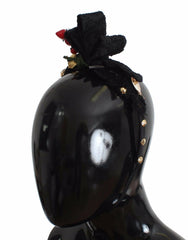 Dolce & Gabbana Diadem Headband Tiara Berry Fruit Crystal Bow Hair -   -  Dolce & Gabbana.
