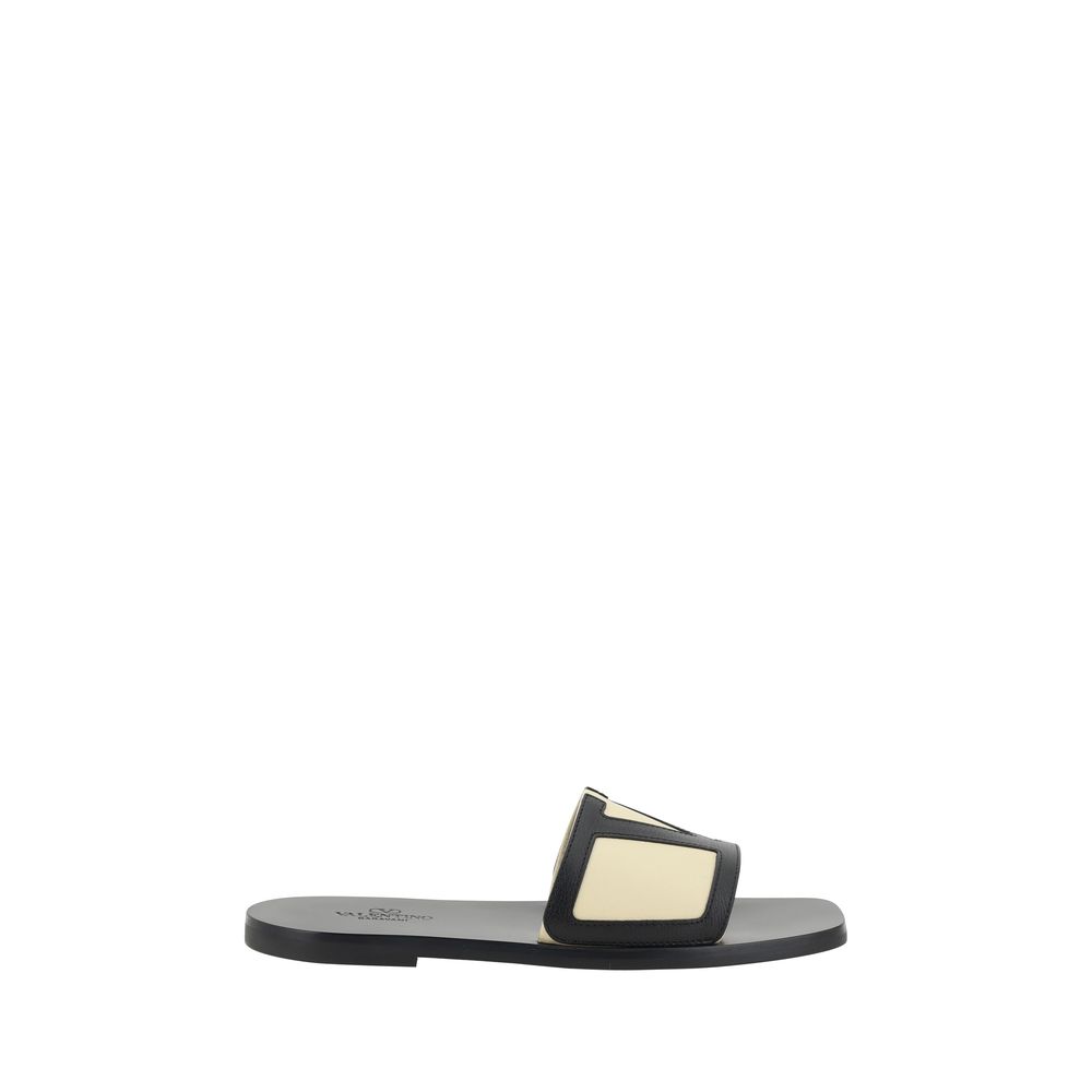 Valentino Garavani V Logo Sandals -   -  Valentino Garavani.
