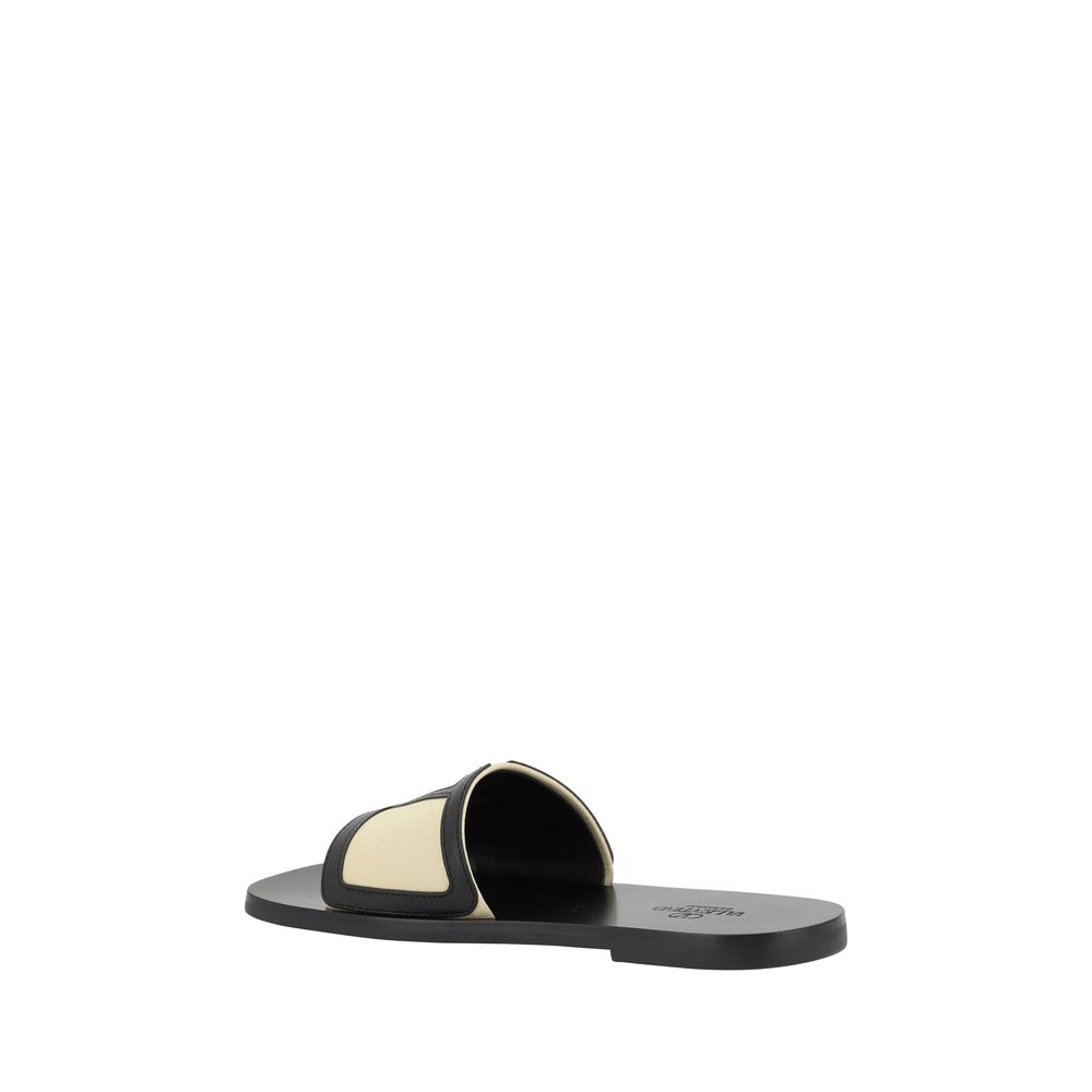 Valentino Garavani V Logo Sandals -   -  Valentino Garavani.