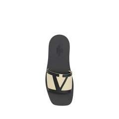 Valentino Garavani V Logo Sandals -   -  Valentino Garavani.