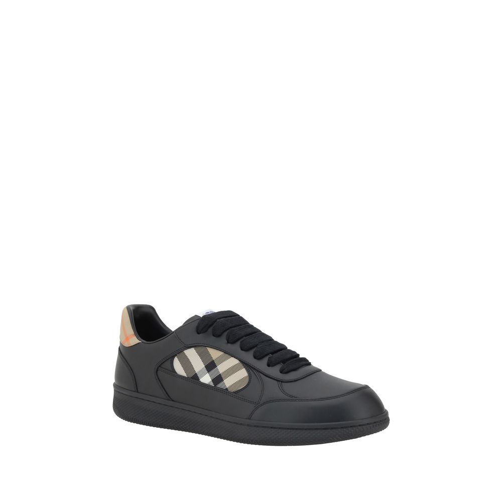 Burberry Leather Sneakers -   -  Burberry.