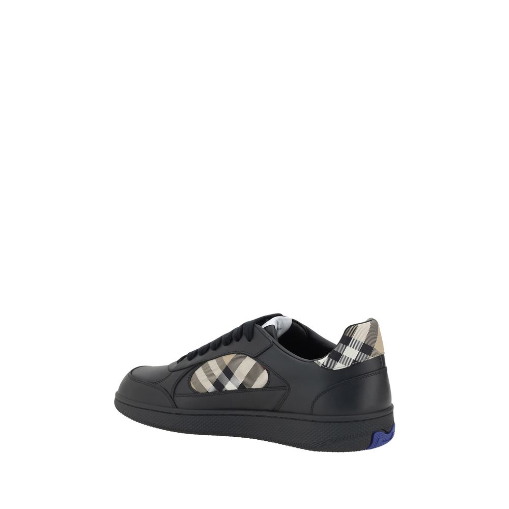 Burberry Leather Sneakers -   -  Burberry.