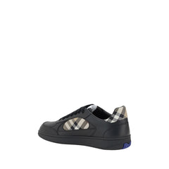 Burberry Leather Sneakers -   -  Burberry.