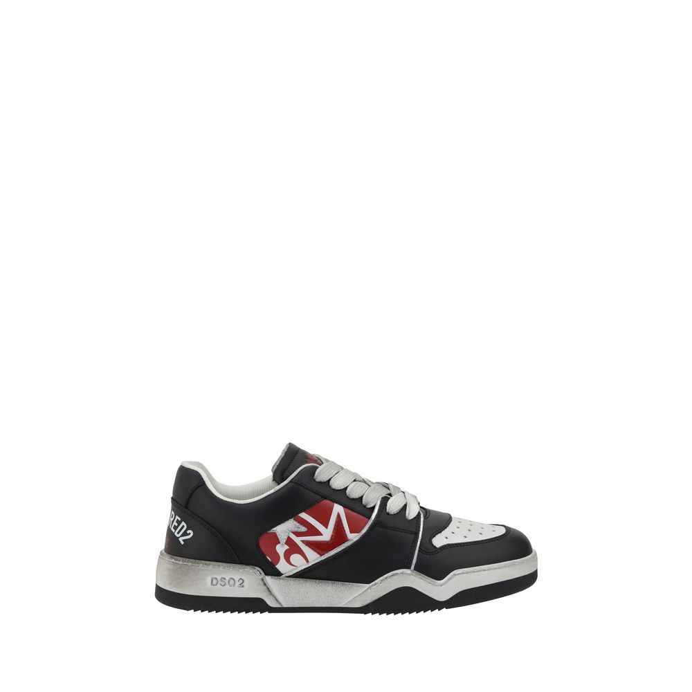 Dsquared² Leather Sneakers -   -  Dsquared².