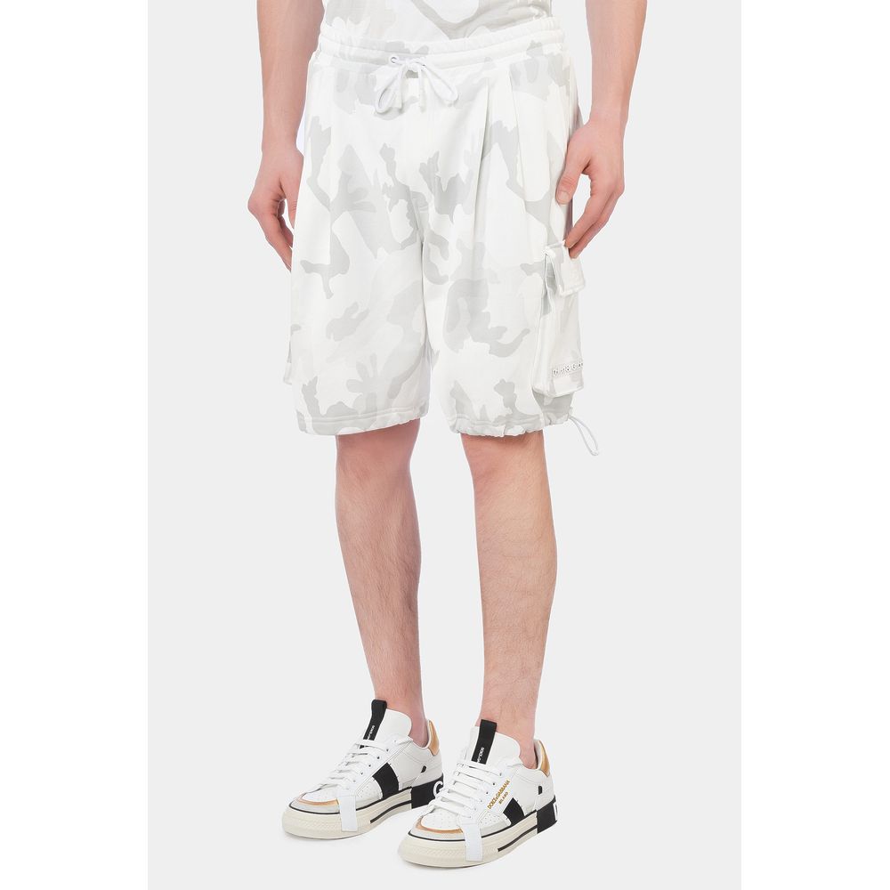 Dolce & Gabbana White Cotton Short -   -  Dolce & Gabbana.