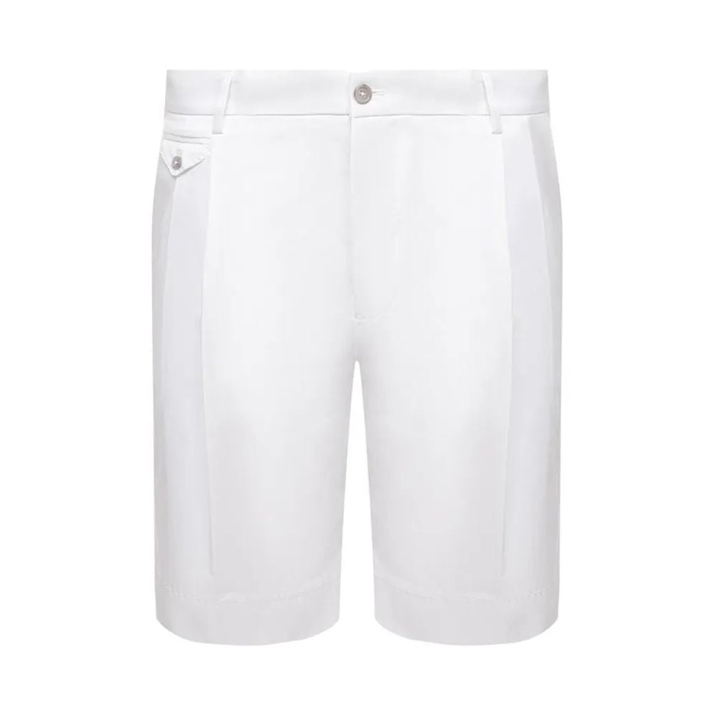 Dolce & Gabbana White Cotton Short -   -  Dolce & Gabbana.