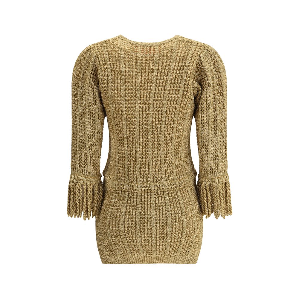 Valentino Lurex knit short Dress -   -  Valentino.