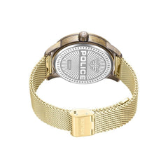 Police Gold Stainless Steel Watch -   -  Police.