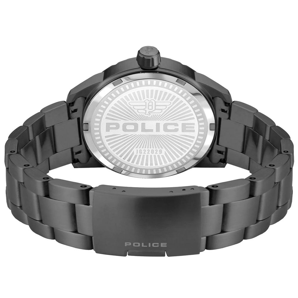 Police Black Stainless Steel Watch -   -  Police.