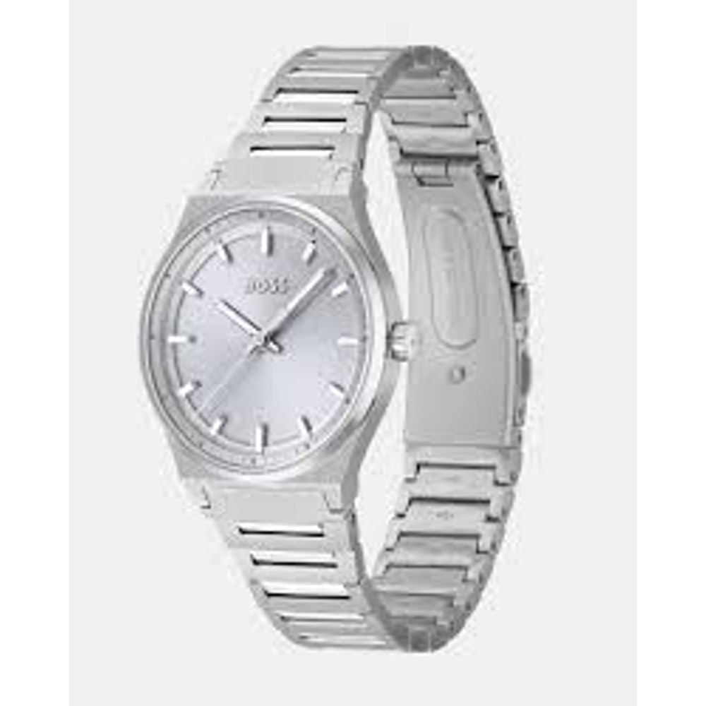 Hugo Boss Silver Stainless Steel Watch -   -  Hugo Boss.