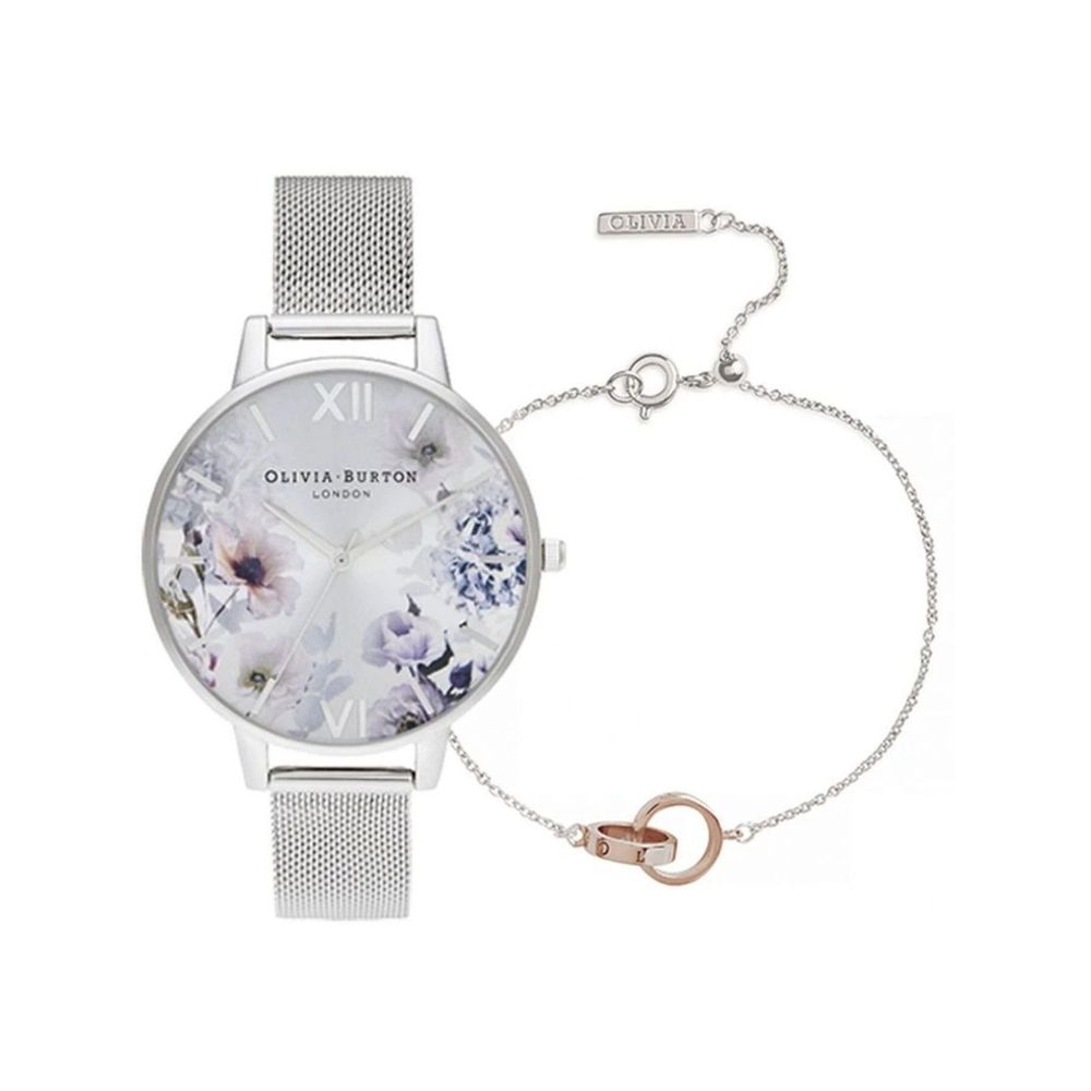 Olivia Burton Gray Stainless Steel Watch -   -  Olivia Burton.