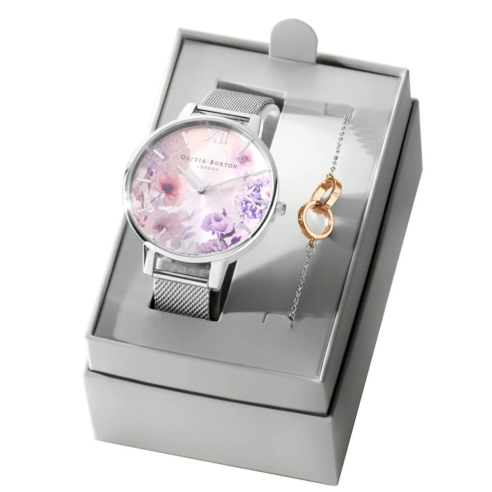 Olivia Burton Gray Stainless Steel Watch -   -  Olivia Burton.