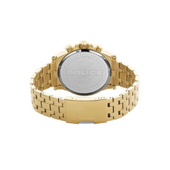 Police Gold Stainless Steel Watch -   -  Police.