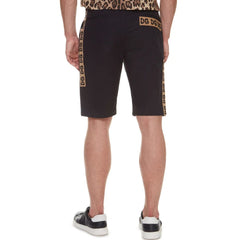 Dolce & Gabbana Black Cotton Short -   -  Dolce & Gabbana.