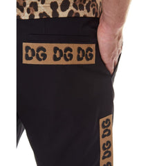 Dolce & Gabbana Black Cotton Short -   -  Dolce & Gabbana.