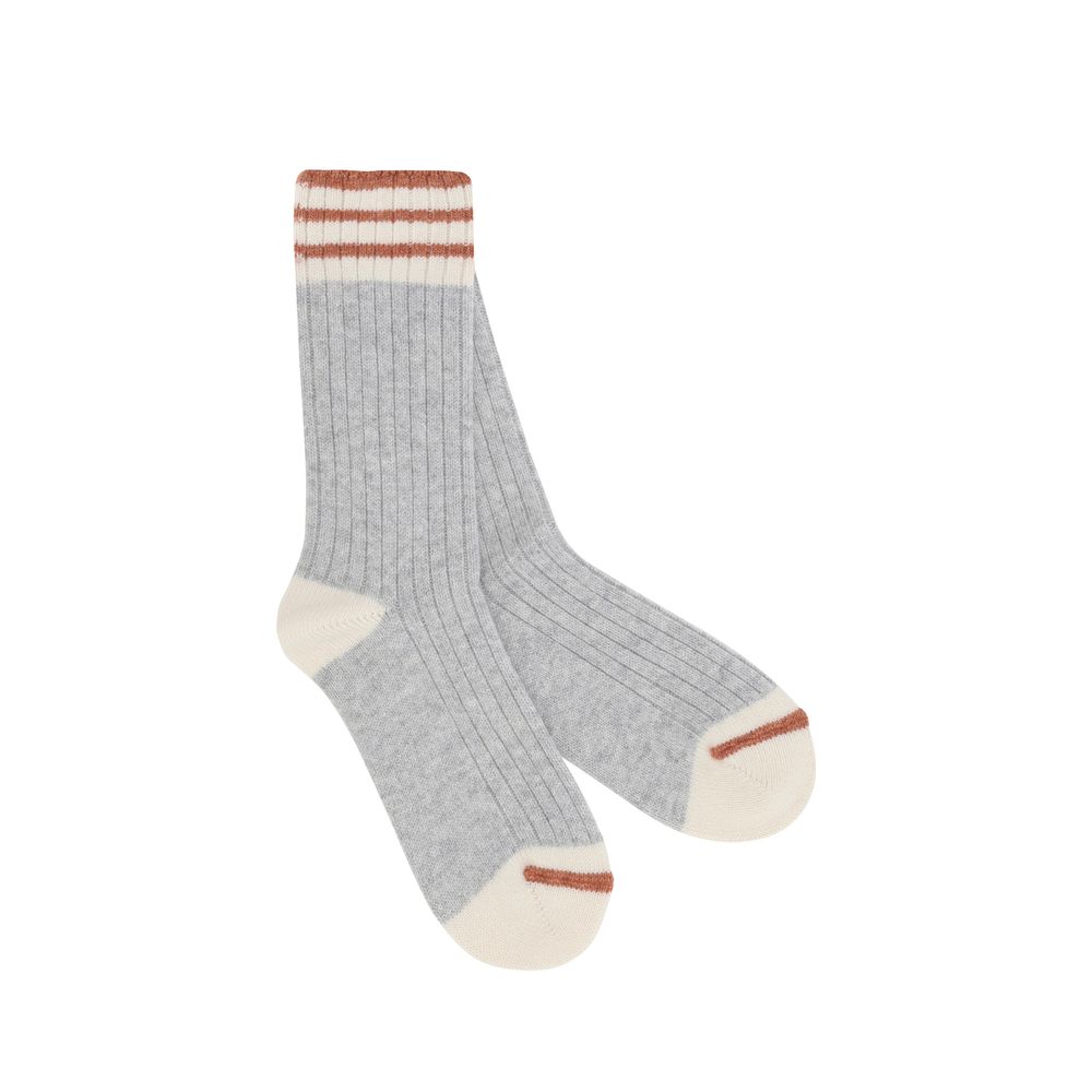 Brunello Cucinelli Cashmere Socks -   -  Brunello Cucinelli.