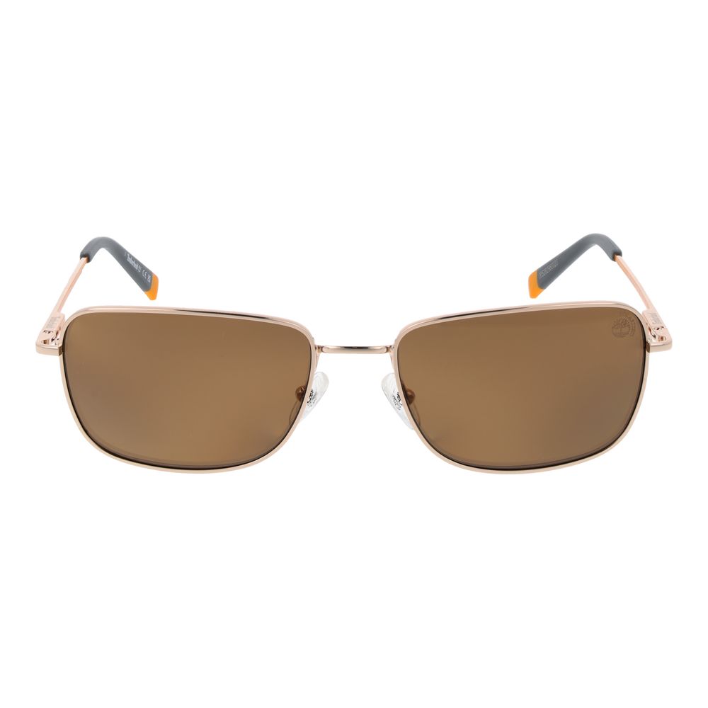 Timberland Gold Men Sunglass -   -  Timberland.