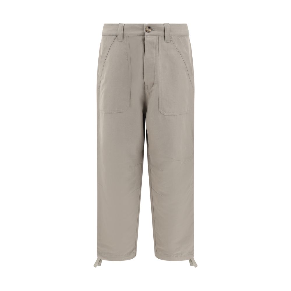 Brunello Cucinelli Linen Pants -   -  Brunello Cucinelli.