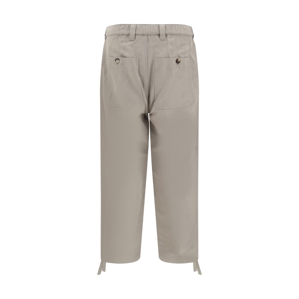 Brunello Cucinelli Linen Pants -   -  Brunello Cucinelli.