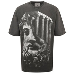 Diego Venturino Gray Cotton T-Shirt -   -  Diego Venturino.