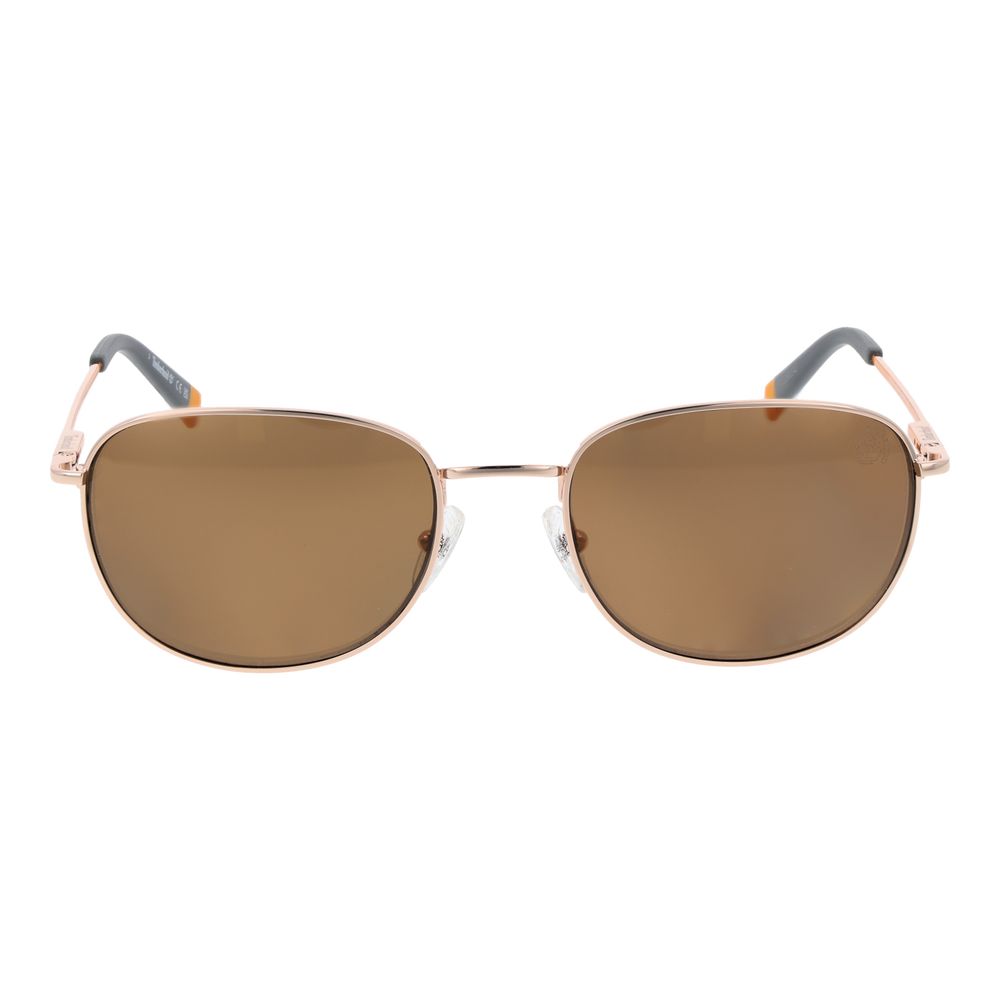 Timberland Gold Men Sunglass -   -  Timberland.