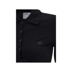 Courrèges Polo with twisted detail -   -  Courrèges.