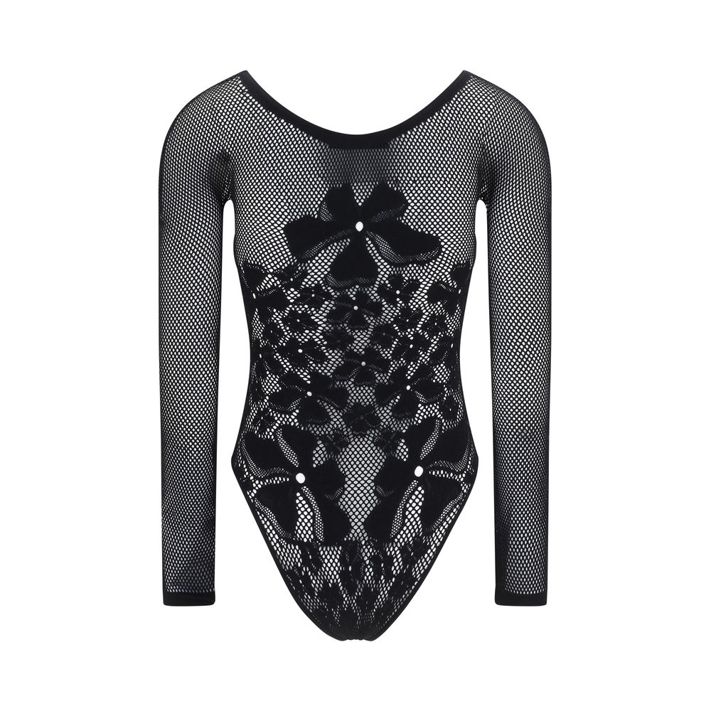 Maccapani Mesh Bodysuit -   -  Maccapani.